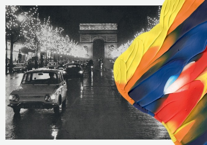 Souvenirs de Paris by Leslie David in THISISPAPER MAGAZINE COLETTE CARTES POSTALES IMPRESSION6 Souvenirs de Paris by Leslie David in THISISPAPER MAGAZINE