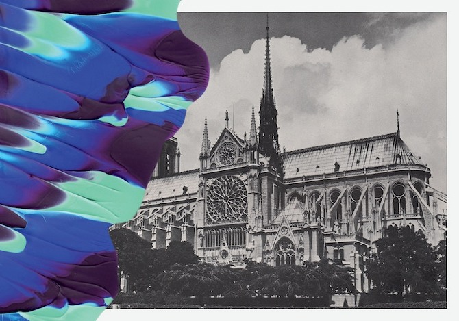 Souvenirs de Paris by Leslie David in THISISPAPER MAGAZINE COLETTE CARTES POSTALES IMPRESSION7 Souvenirs de Paris by Leslie David in THISISPAPER MAGAZINE